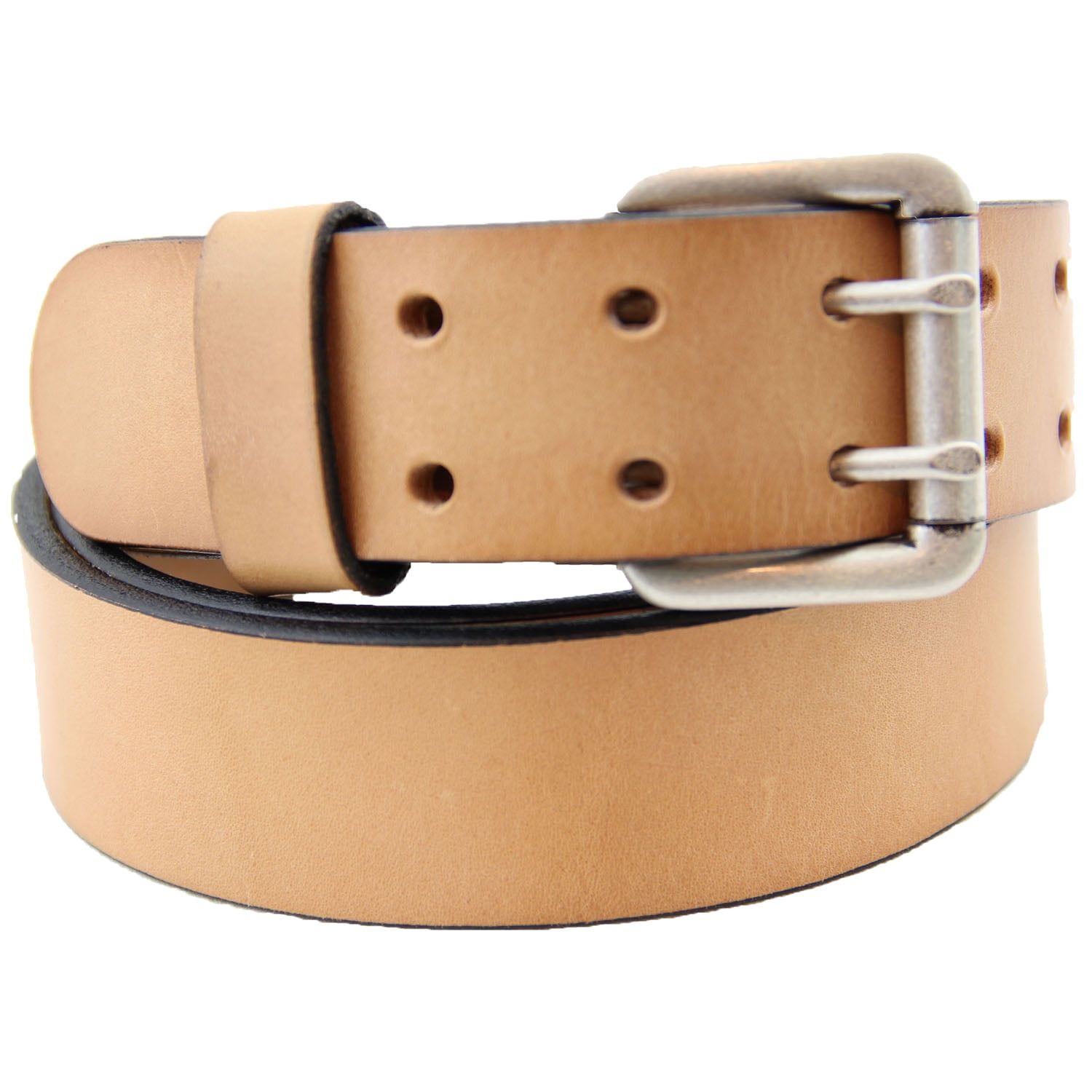 Orion Leather 1 1/2 Natural Tan Harness Leather Belt