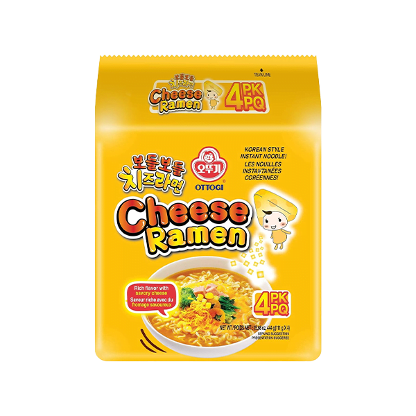 OTTOGI Cheese Ramen multipack (clean cutout)