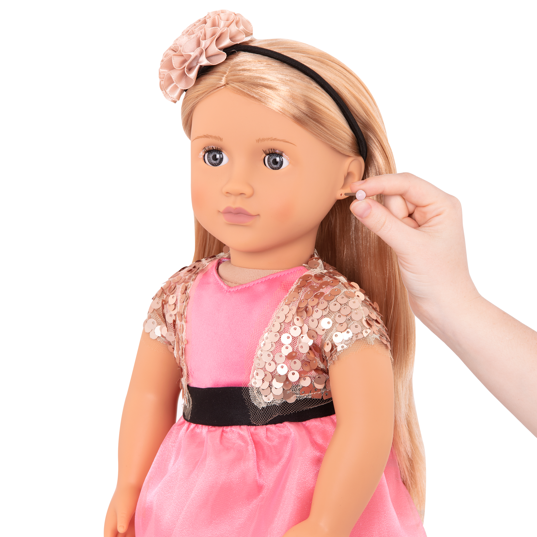 Audra | 18" Jewelry Doll with Pierced Ears | Our Generation