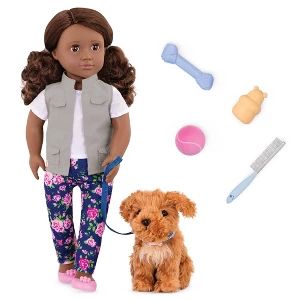 Our Generation Malia - 18" Doll & Pet Poodle Set : Target