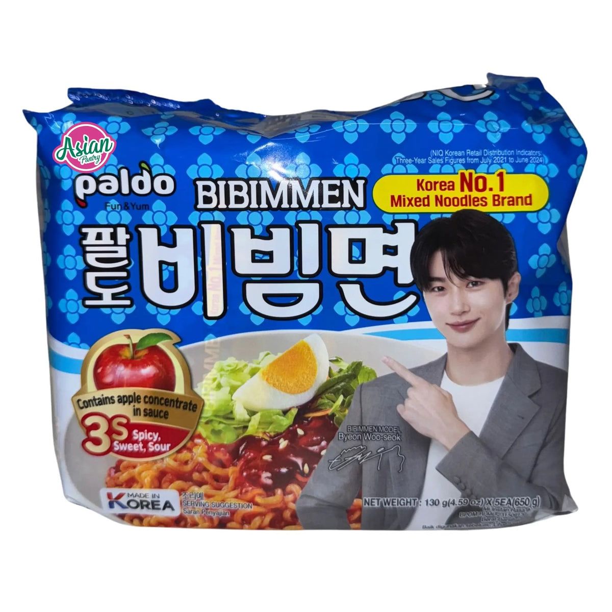 Paldo Bibimmen Spicy Cold Noodles 130g – Asian Pantry