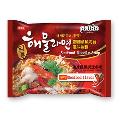 Paldo Ilpoom Seafood Ramen (Noodle Soup) 120g