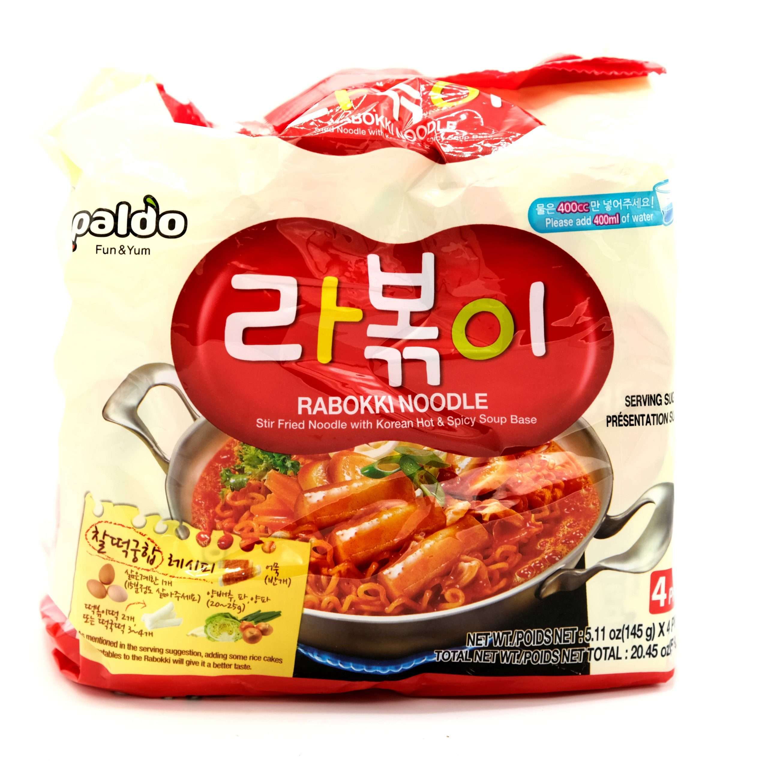 Paldo Rabokki Noodle (4 pack)