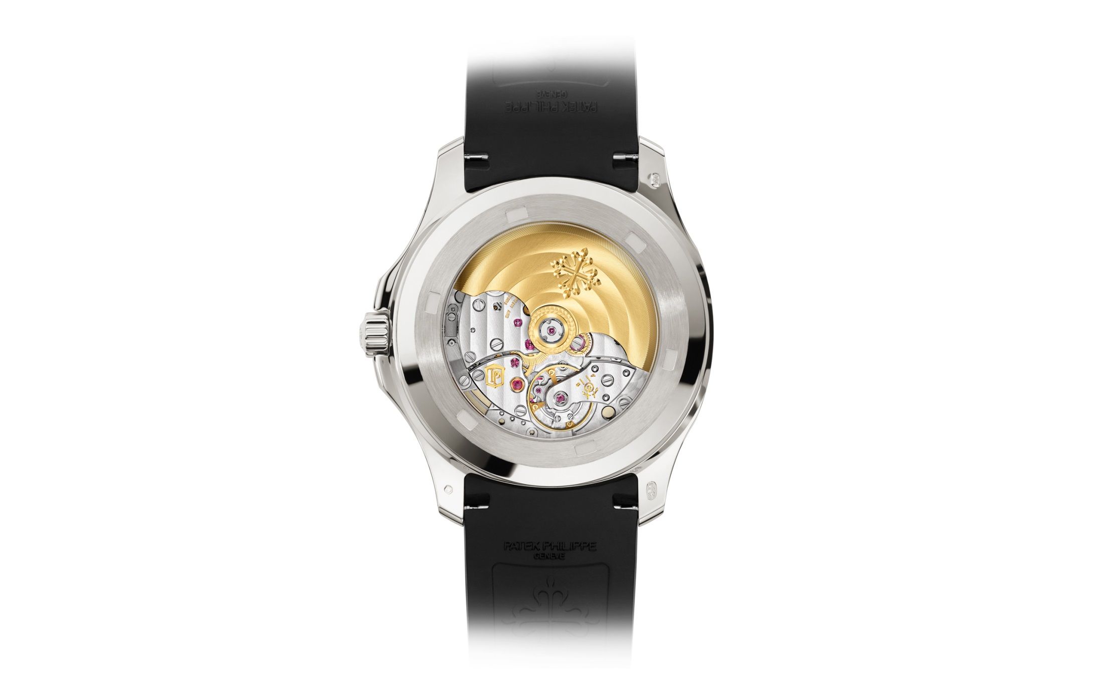 Patek Philippe | Aquanaut Date Black Strap Stainless Steel 5167A-001