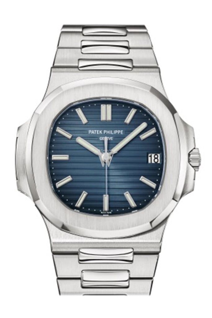 Patek Philippe Nautilus Blue Dial Stainless Steel Men's Watch 5711/1A ...