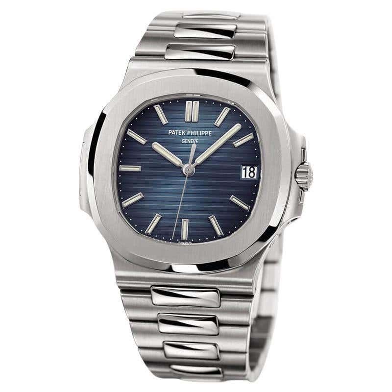 New Patek Philippe Nautilus 5711/1A-010 Blue Dial part 1 at 1stDibs