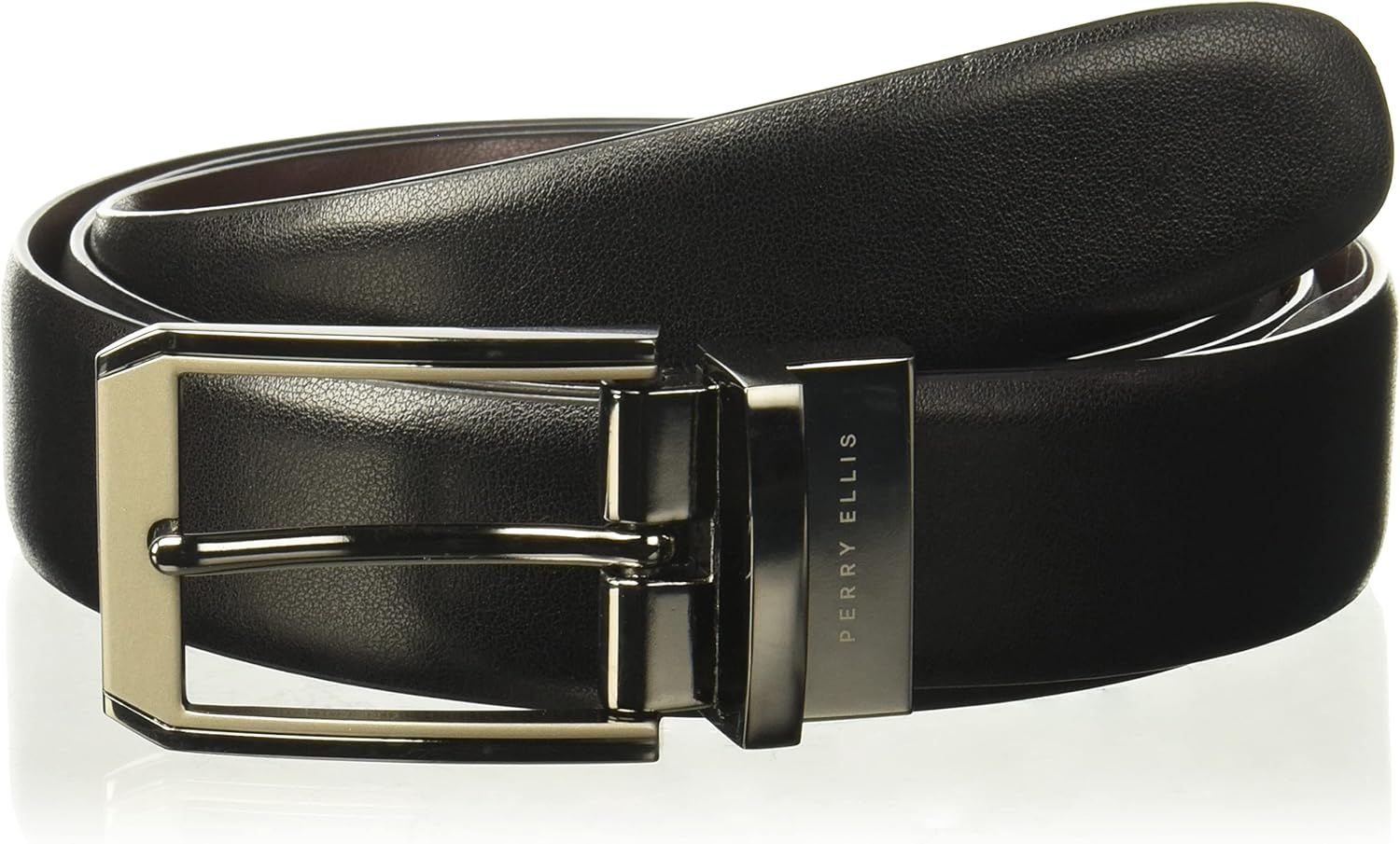 Perry Ellis Men's Portfolio 2-Tone Reversible Belt