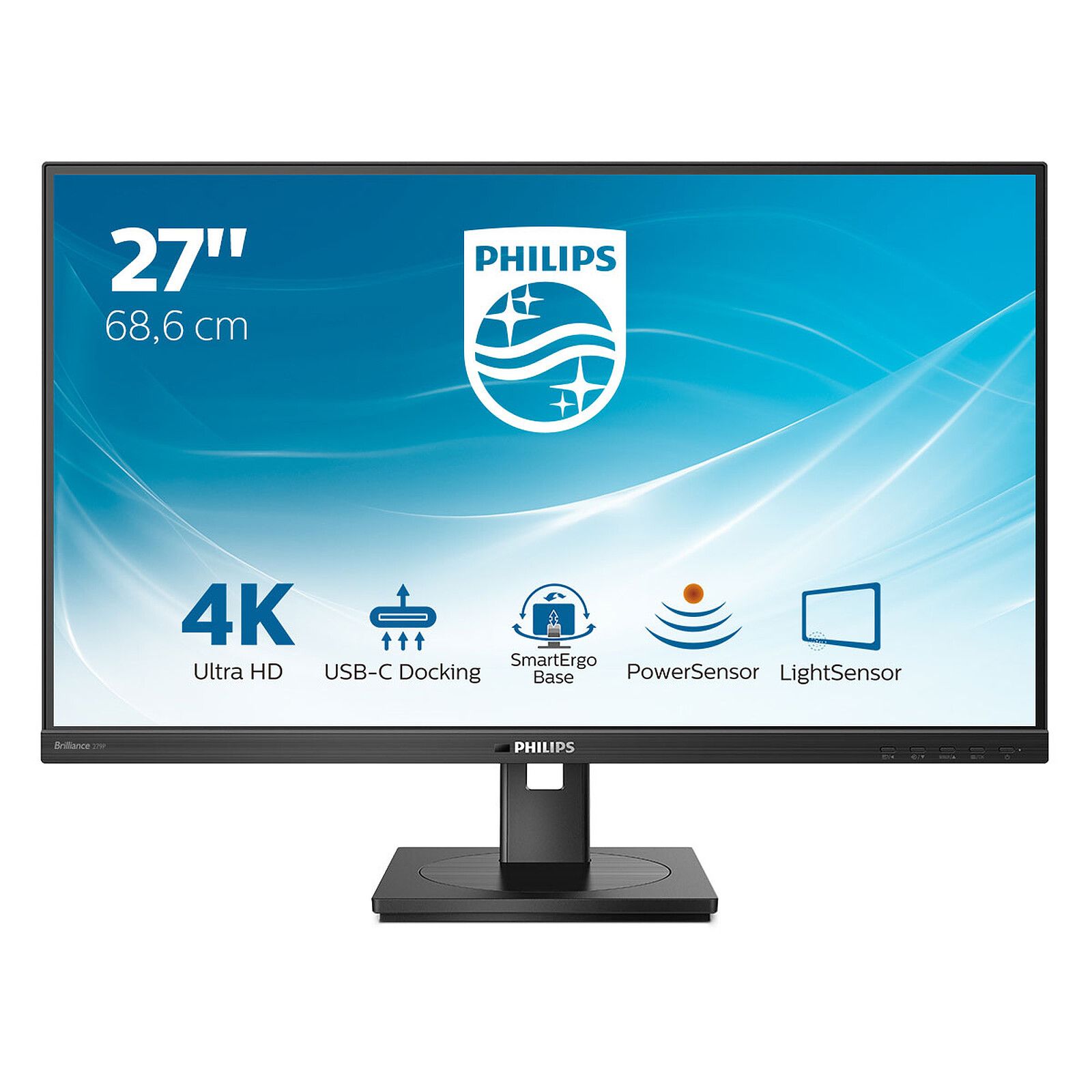 Philips 279P1/00 27" 4K monitor (front hero)