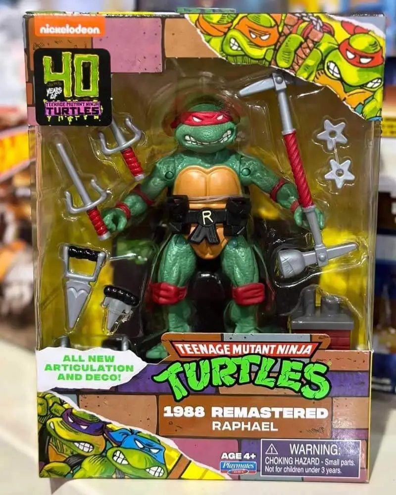 TMNT Classic Remastered 1988 Raphael (Playmates)