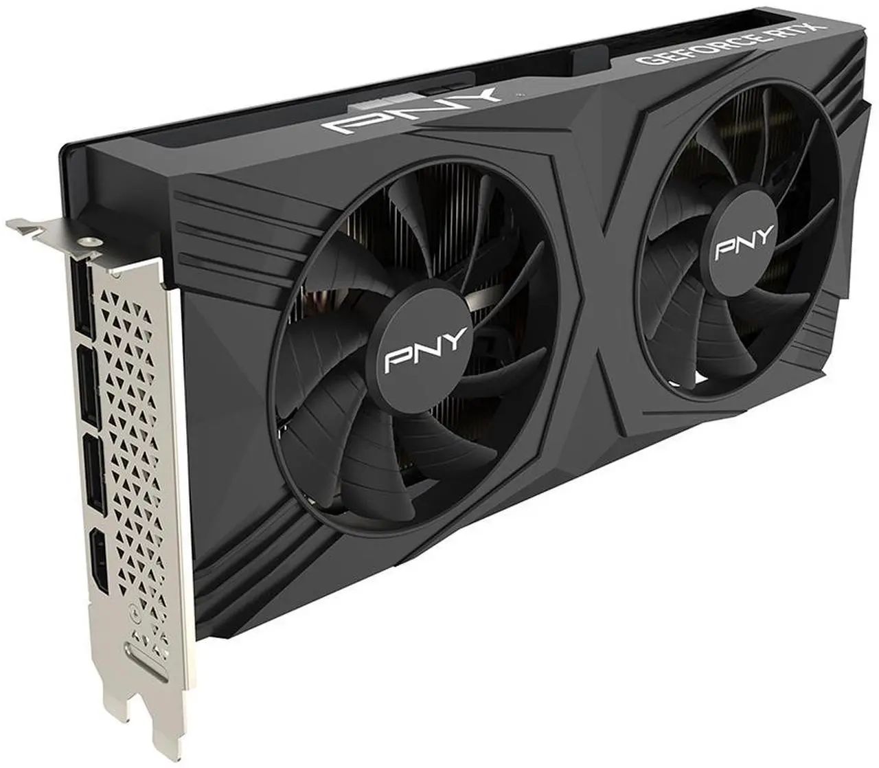 PNY GeForce RTX 4070 SUPER 12GB VERTO Overclocked Dual Fan (retail listing image)