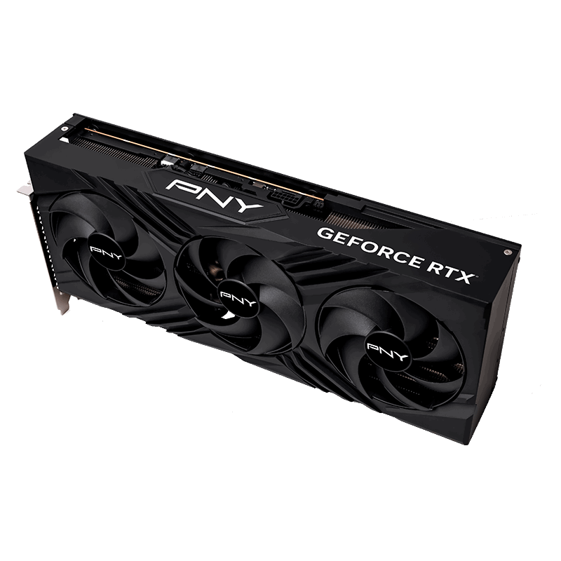 PNY GeForce RTX 4080 SUPER 16GB VERTO OC Triple Fan (hero/front angle)