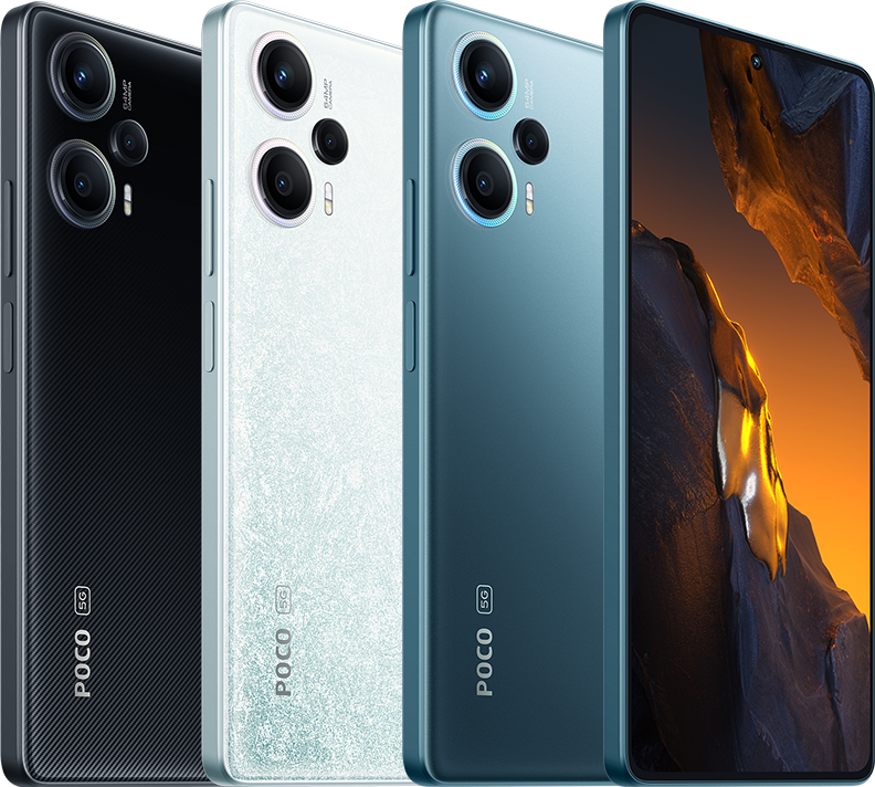 POCO F5 - po.co global specs page (hero render)
