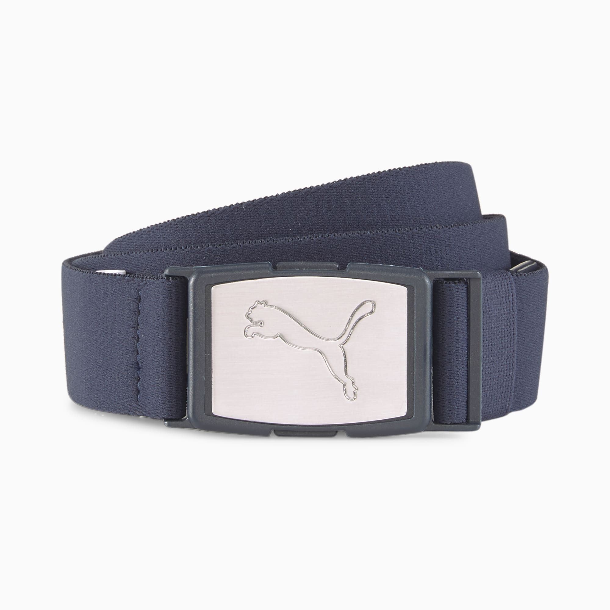 PUMA Golf Ultralite Stretch Belt - Bright White Hero Shot
