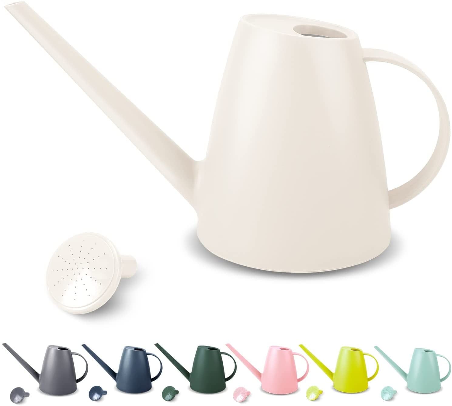 Watering Can for Indoor Plants, Small Watering Cans for House Plant Garden  Flower, Long Spout Water Can for Outdoor Watering Plants 1.8L 60oz 1/2 ...