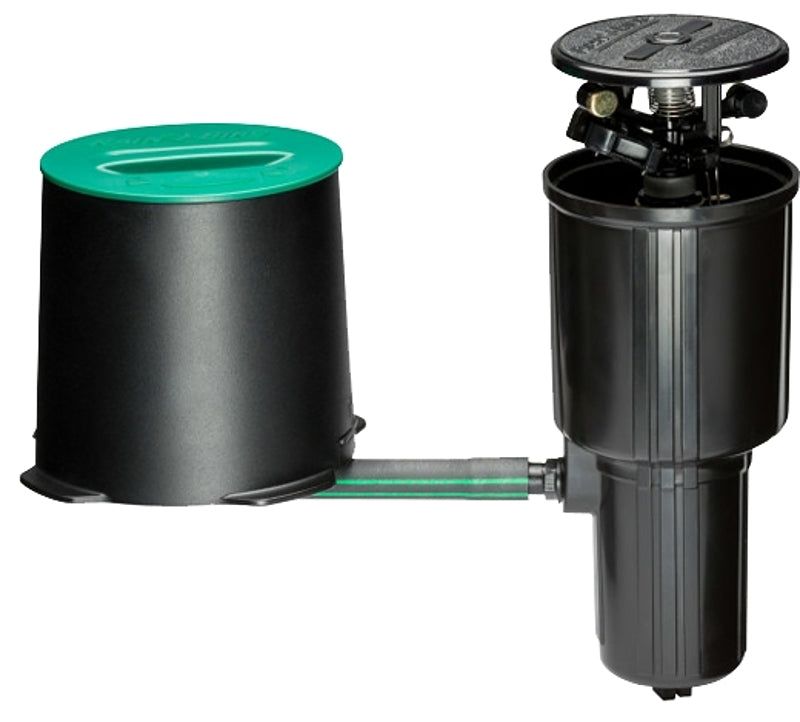 Rain Bird LG3HE Impact Sprinkler, 3/4 in Connection, Female, 3 in H Pop-Up, 5200 ft, Adjustable Nozzle, Plastic