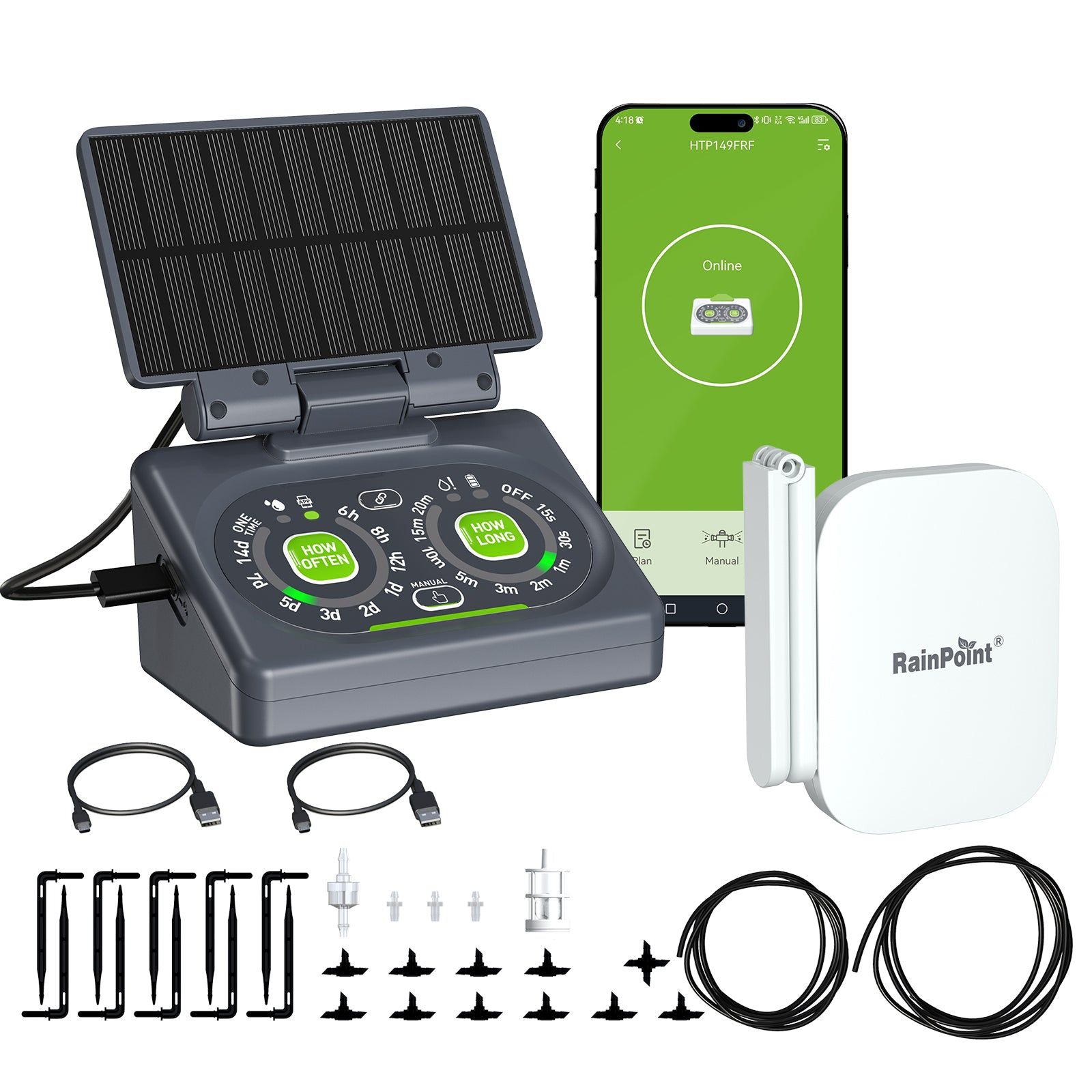 Rainpoint Automatic Watering System for 15 Potted Plants with WiFi/App Control