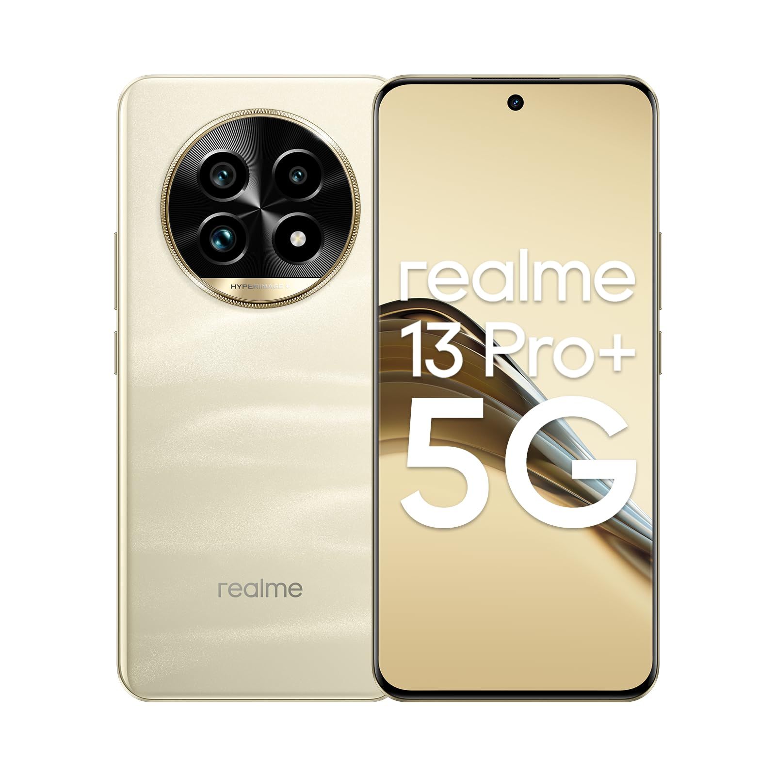 Amazon.com: realme 13 Pro+ Dual-SIM 256GB ROM + 8GB RAM (GSM Only | No  CDMA) Factory Unlocked 5G Smartphone (Monet Gold) - International Version :  Cell Phones & Accessories