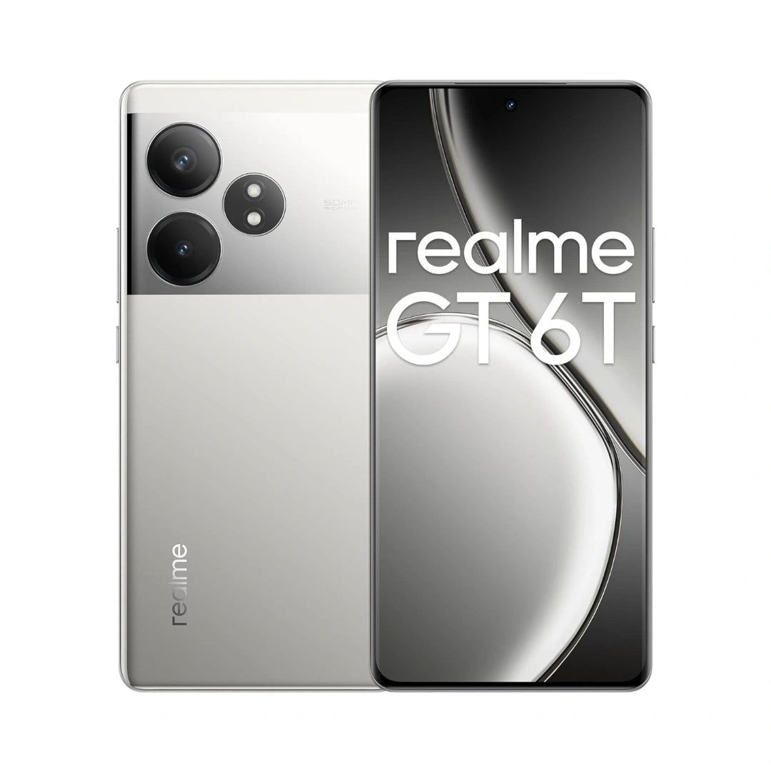 Realme GT 6T 5G (12GB RAM+256GB Storage) | India's 1st 7+ Gen 3 Flagship Chipset | 1.5M+AnTuTu Score | 5500mAh+120W | The World's Brightest Flagship Display