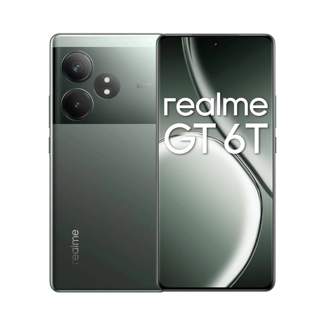 Realme GT 6T 5G (12GB RAM+256GB Storage) | India's 1st 7+ Gen 3 Flagship Chipset | 1.5M+AnTuTu Score | 5500mAh+120W | The World's Brightest Flagship Display