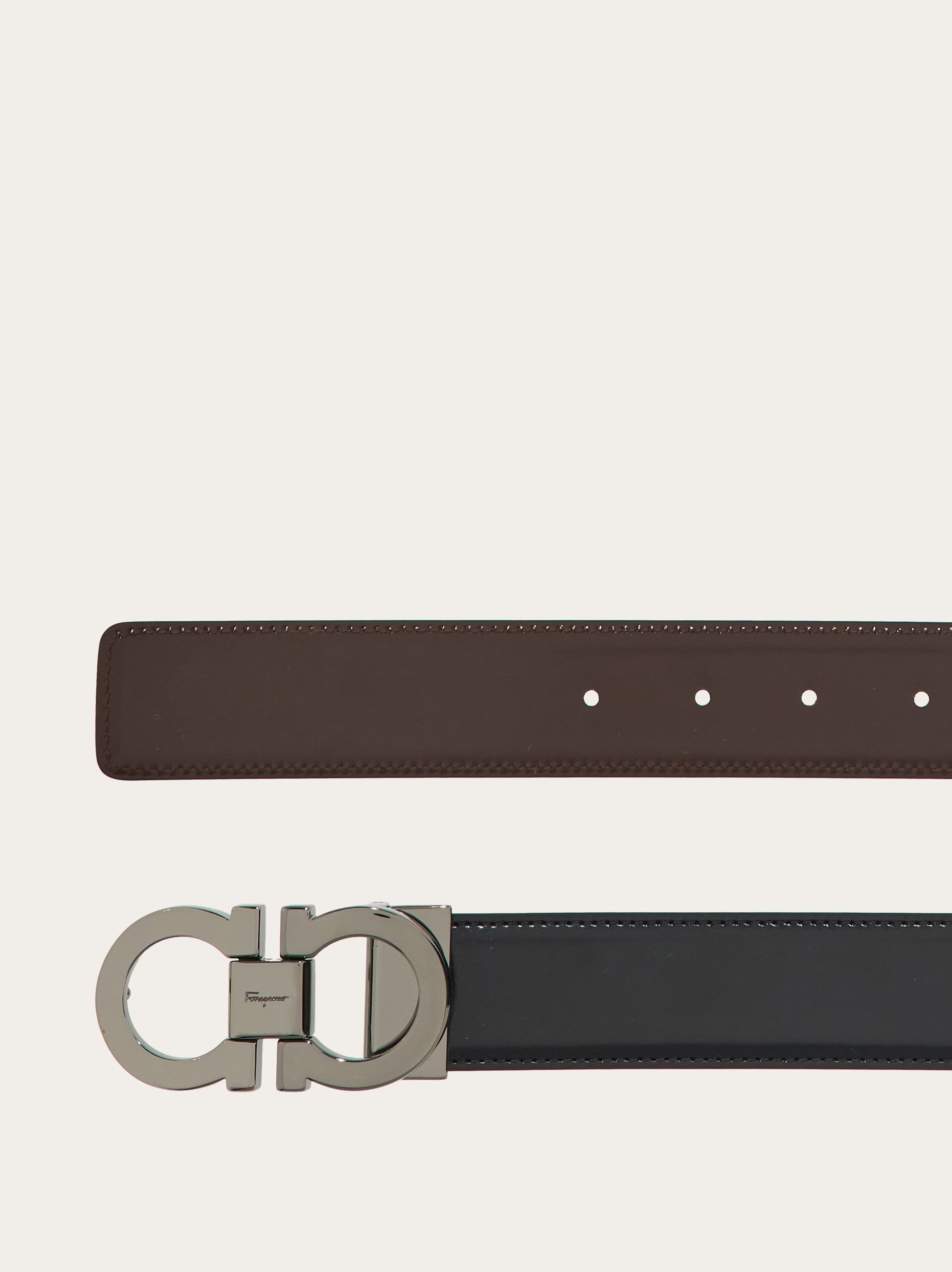 Salvatore Ferragamo Gancini Reversible Belt Official Product Image