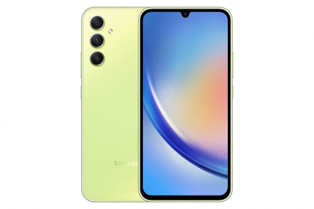Galaxy A34 5G front (Samsung Newsroom Brazil)
