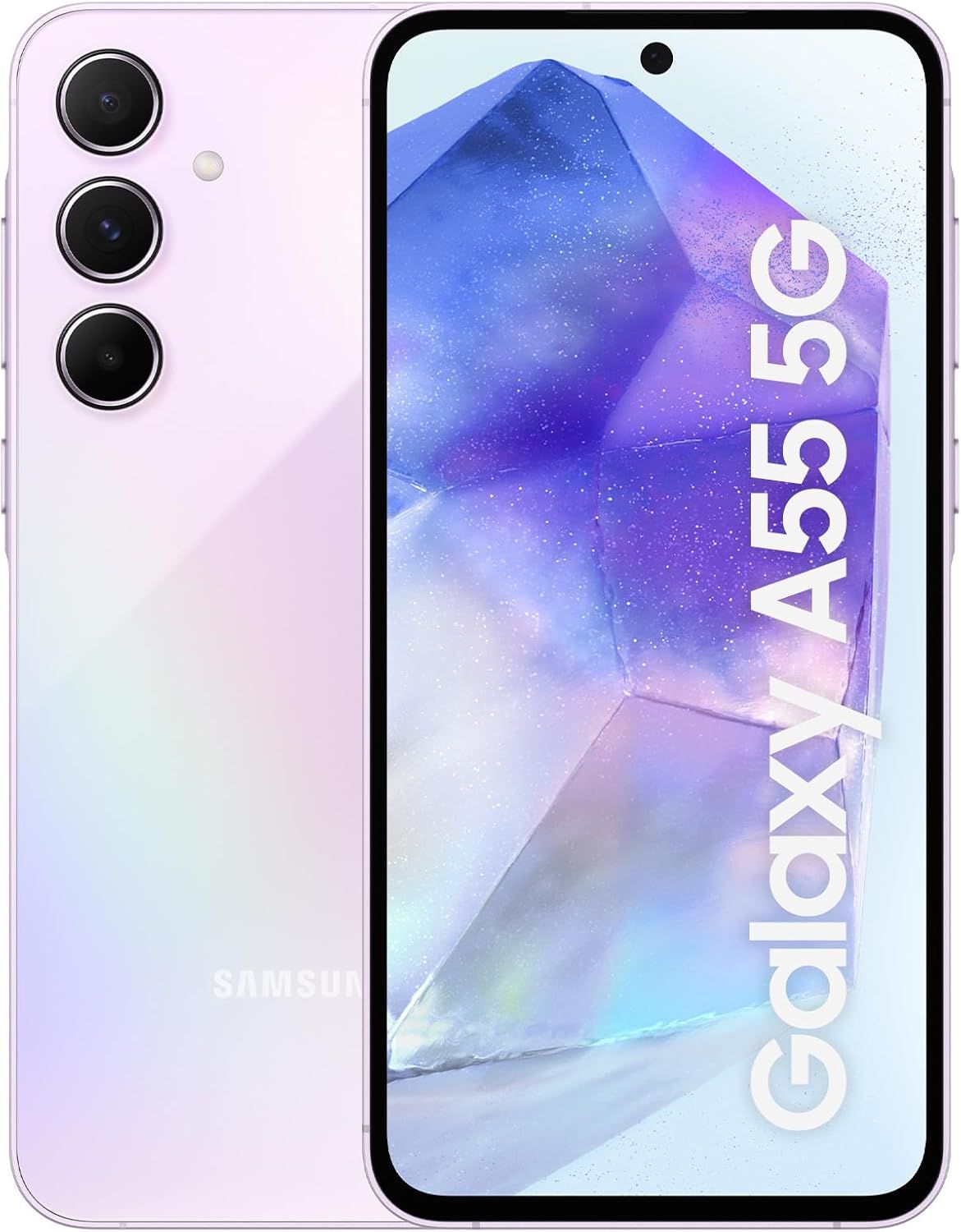 Galaxy A55 5G – high-res packshot (Amazon UK listing image)