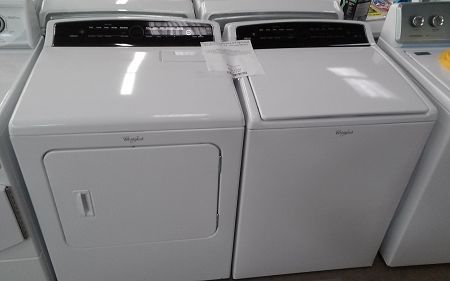 Cabrio 4.8 Top Load Washer and 7.0 Steam Dryer