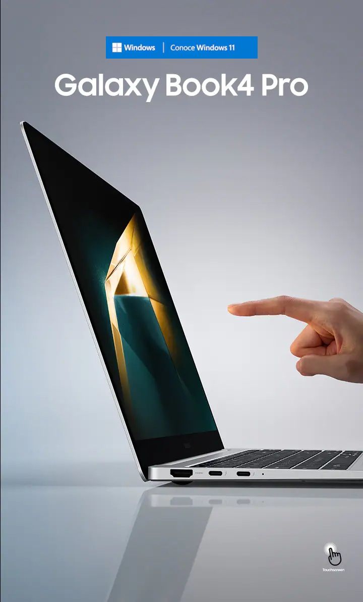 Samsung Galaxy Book4 Pro feature/hero image (Samsung Chile)