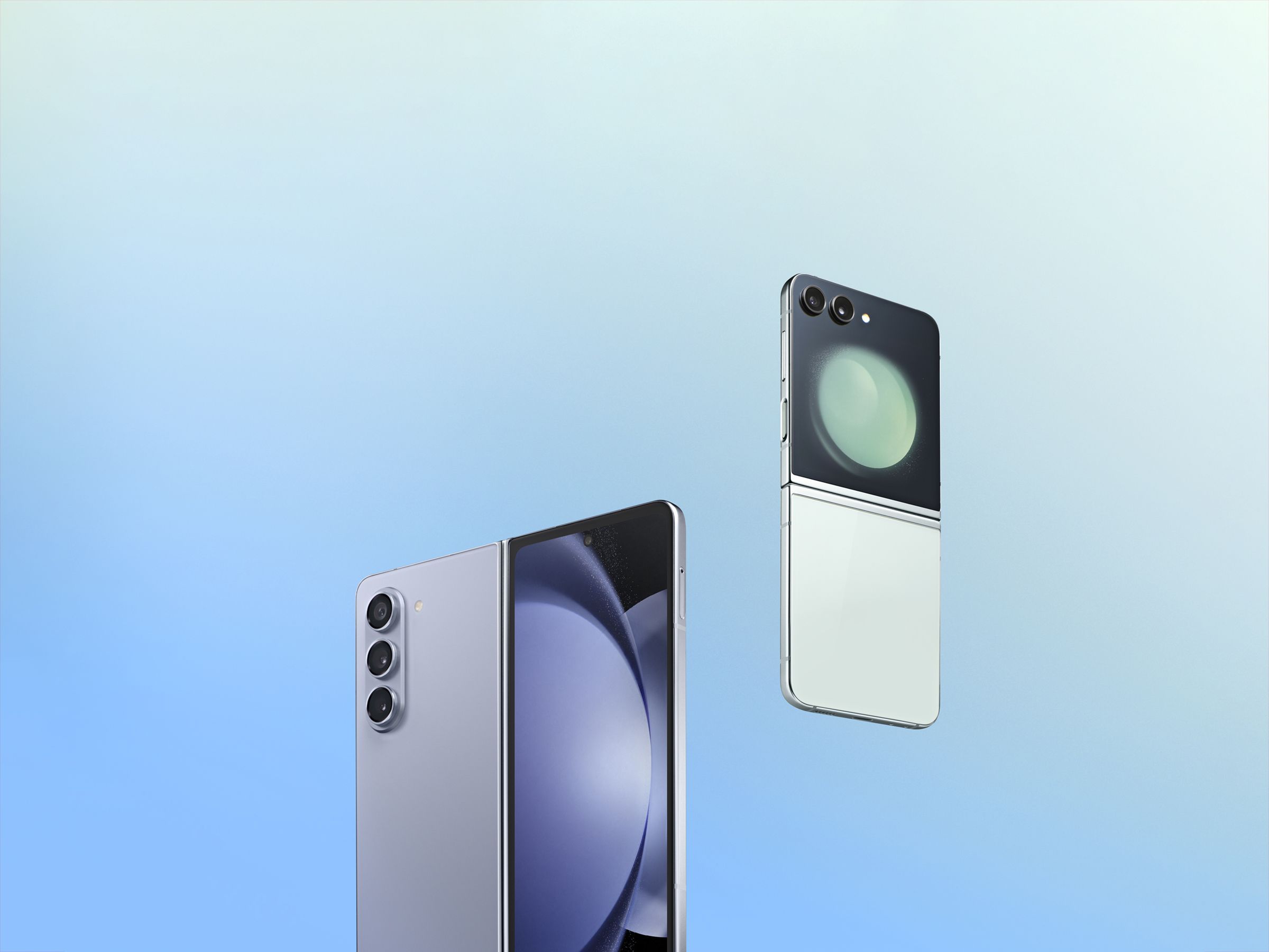 Galaxy Z Flip5 and Galaxy Z Fold5