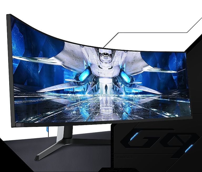 Samsung Odyssey Neo G9 (G95NA) key visual / hero shot