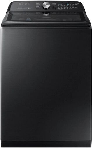 Samsung WA50R5400AV 28 Inch Top Load Washer with 5.0 Cu. Ft. Capacity, Super Speed, Active WaterJet, EZ Access, VRT Plus™ Technology, 12 Wash Cycles, Deep Fill, Smart Care, Child Lock, and ENERGY