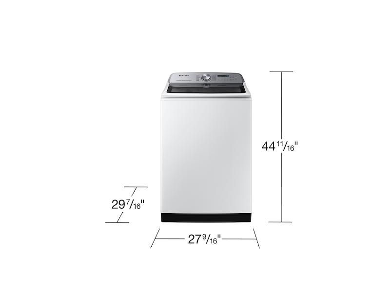 Samsung WA52DG5500AW Top Load Washer Super Speed Wash  Active WaterJet  5.2 cu.ft.