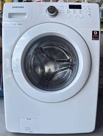 Samsung Front Load Washer WF36J4000AW/A2 – 3.6 cu ft– Fully Functional