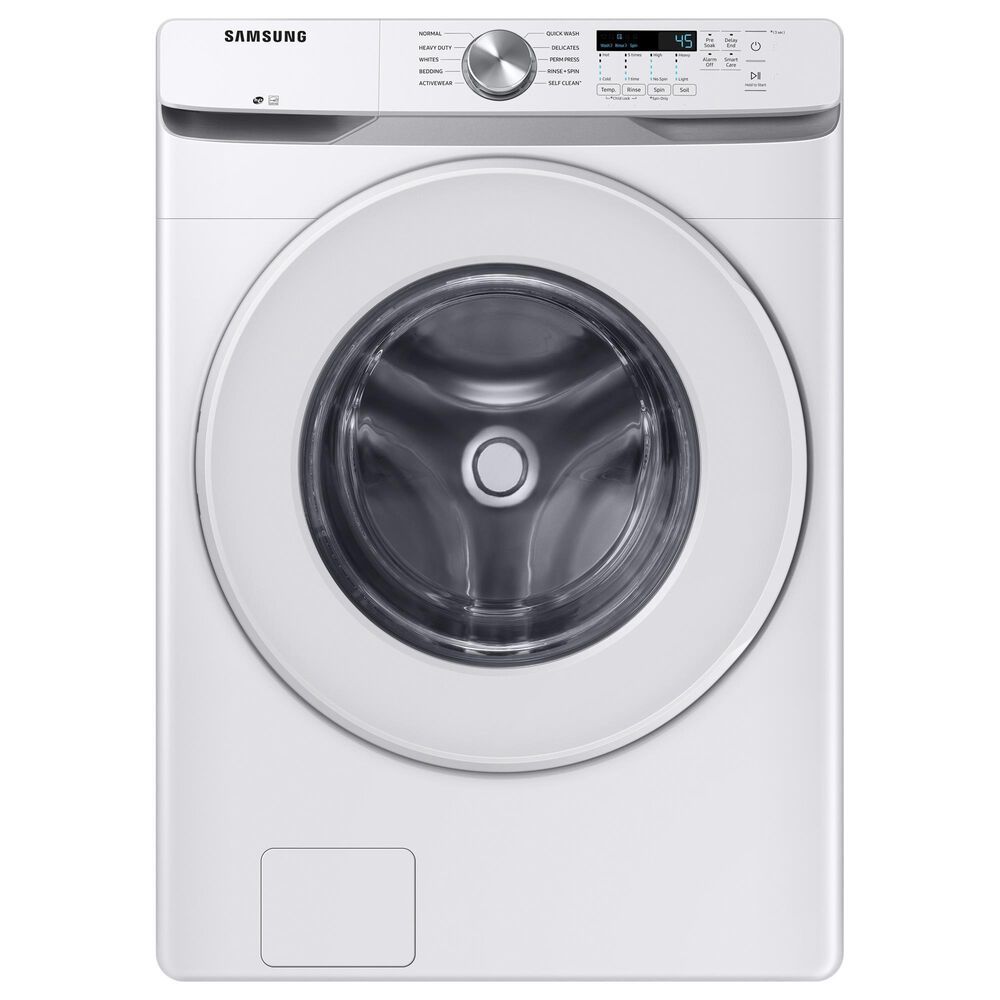 Samsung 4.5 Cu. Ft. Front Load Washer with Shallow Depth in White