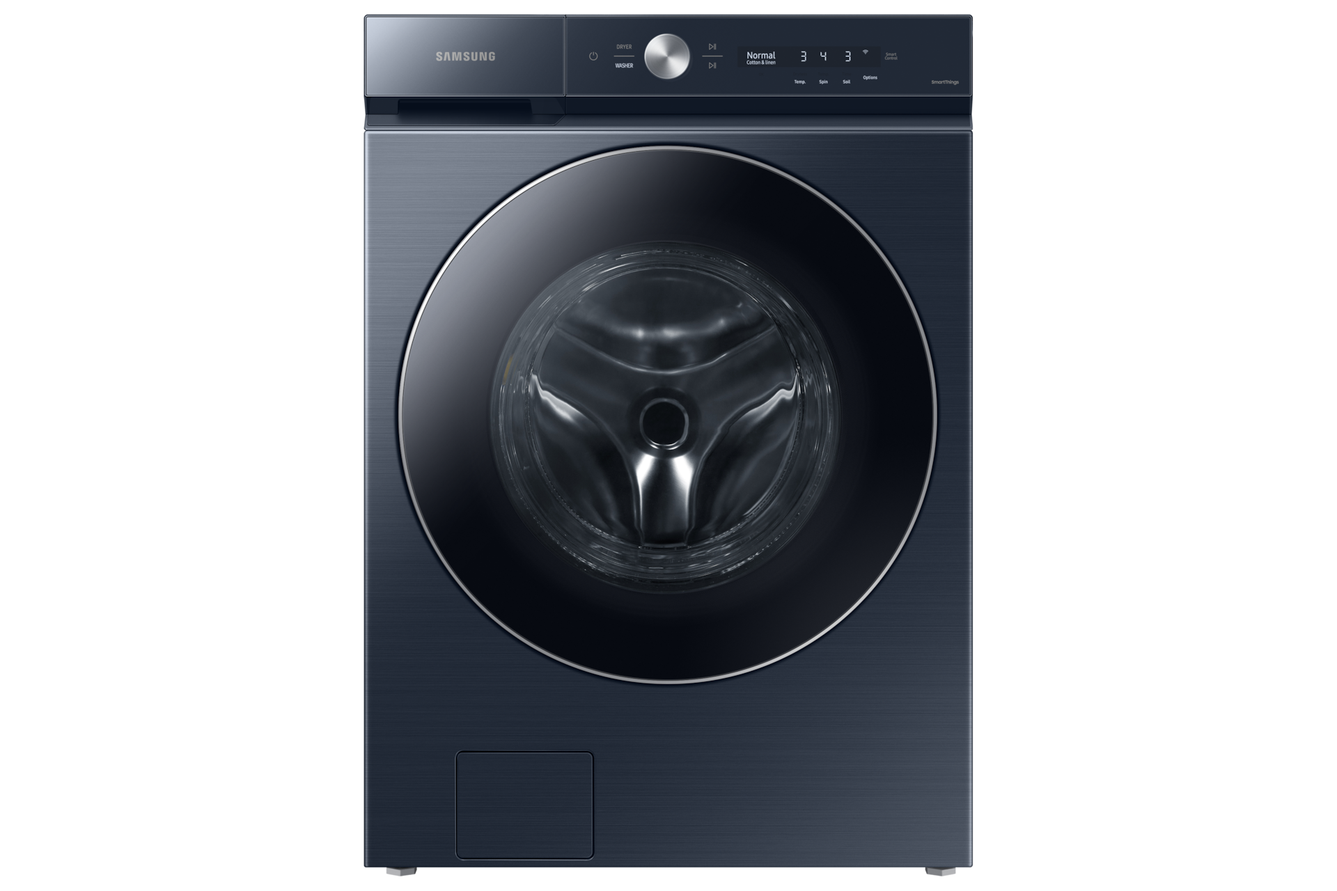 Bespoke 5.3 cu. ft. Ultra Capacity Front Load Washer with AI OptiWash™ and Auto Dispense in Brushed Navy