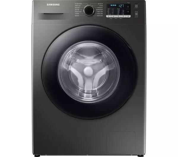 SAMSUNG Series 5 ecobubble WW90TA046AX/EU 9 kg 1400 Spin Washing Machine – Graphite
