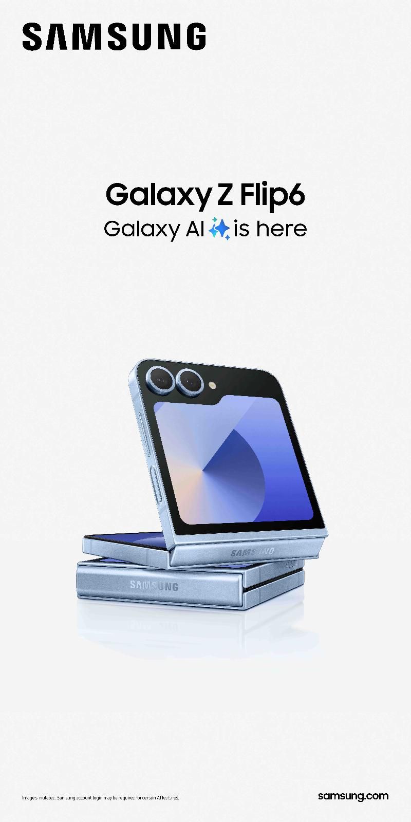 Galaxy Z Flip6 press asset image