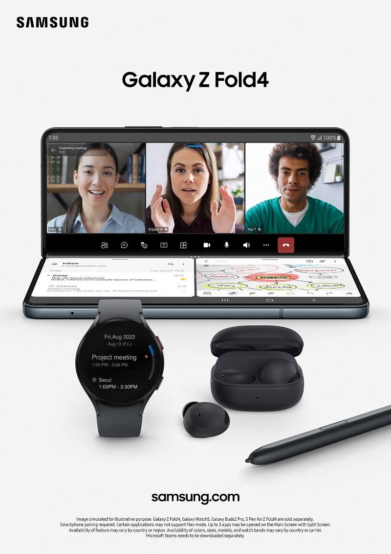 Galaxy Z Fold4 – Samsung Mobile Press (press image asset)