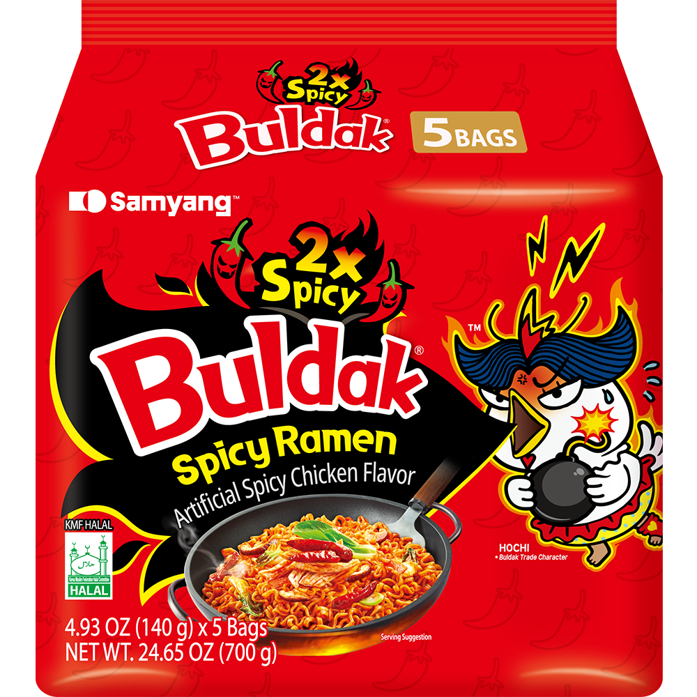 Samyang America – Buldak 2x Spicy (multi-pack)