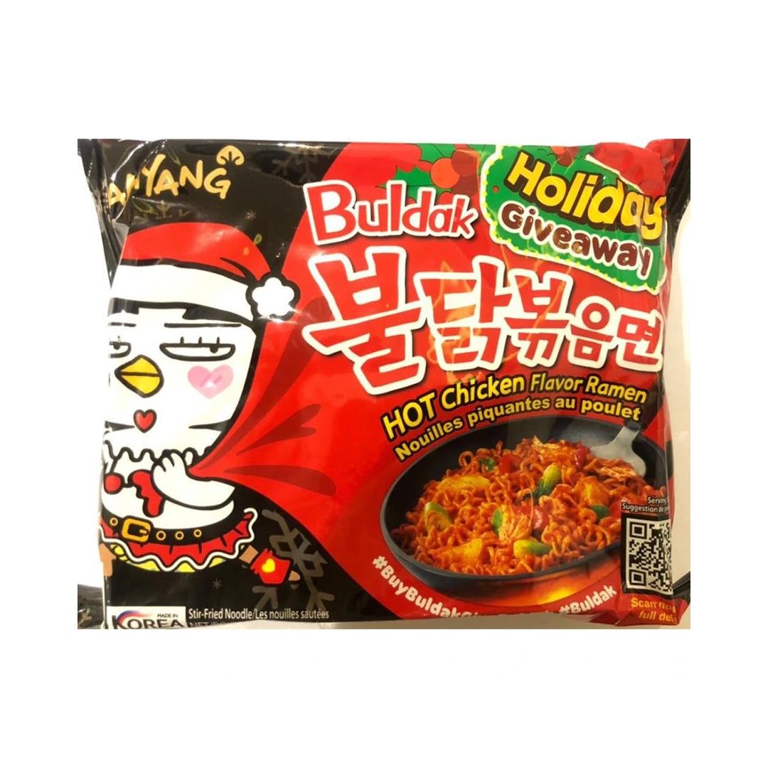 Samyang Buldak Hot Chicken Flavor Ramen 140g (studio/hero image)