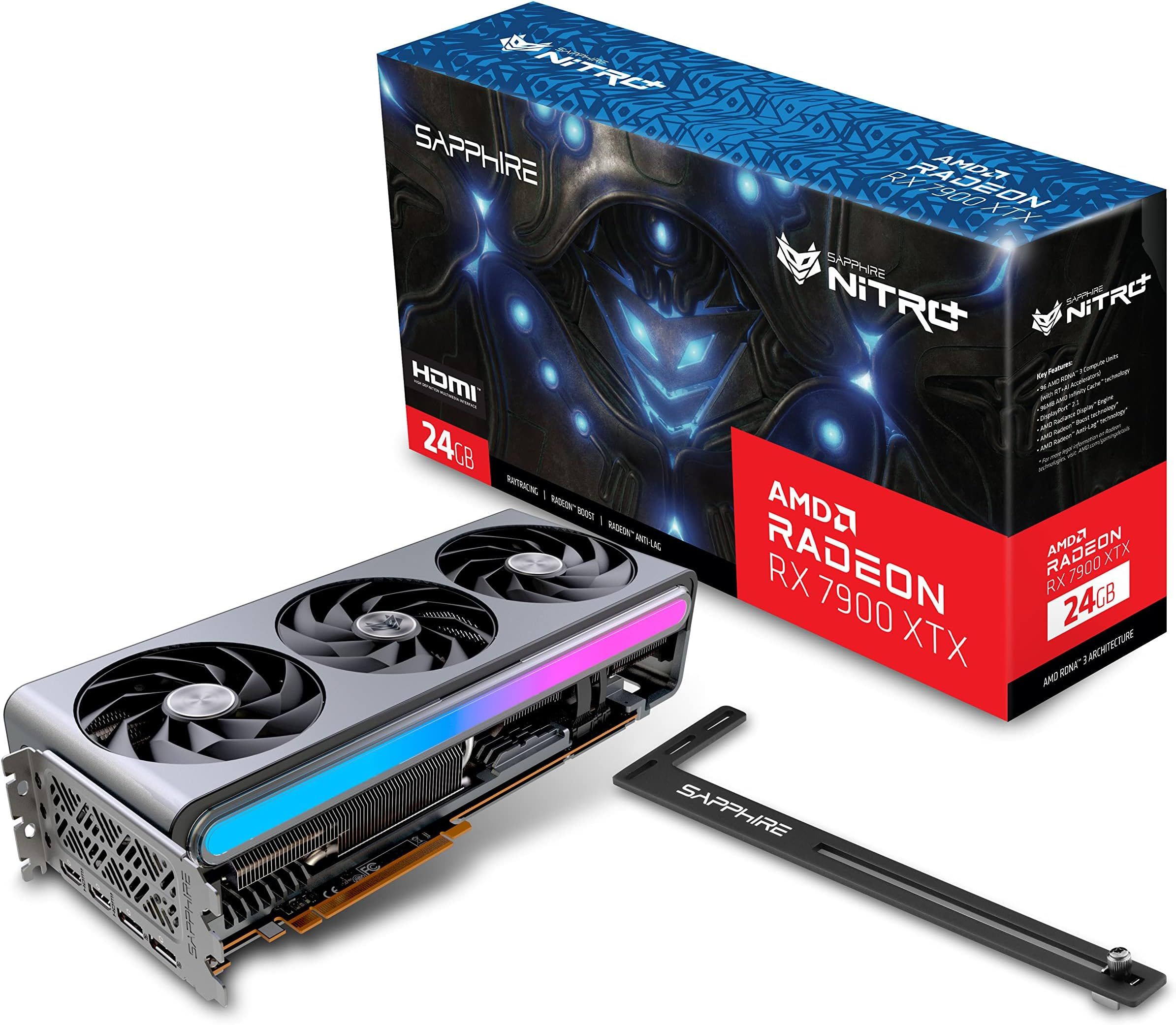 Sapphire NITRO+ RX 7900 XTX Vapor-X retail product photo