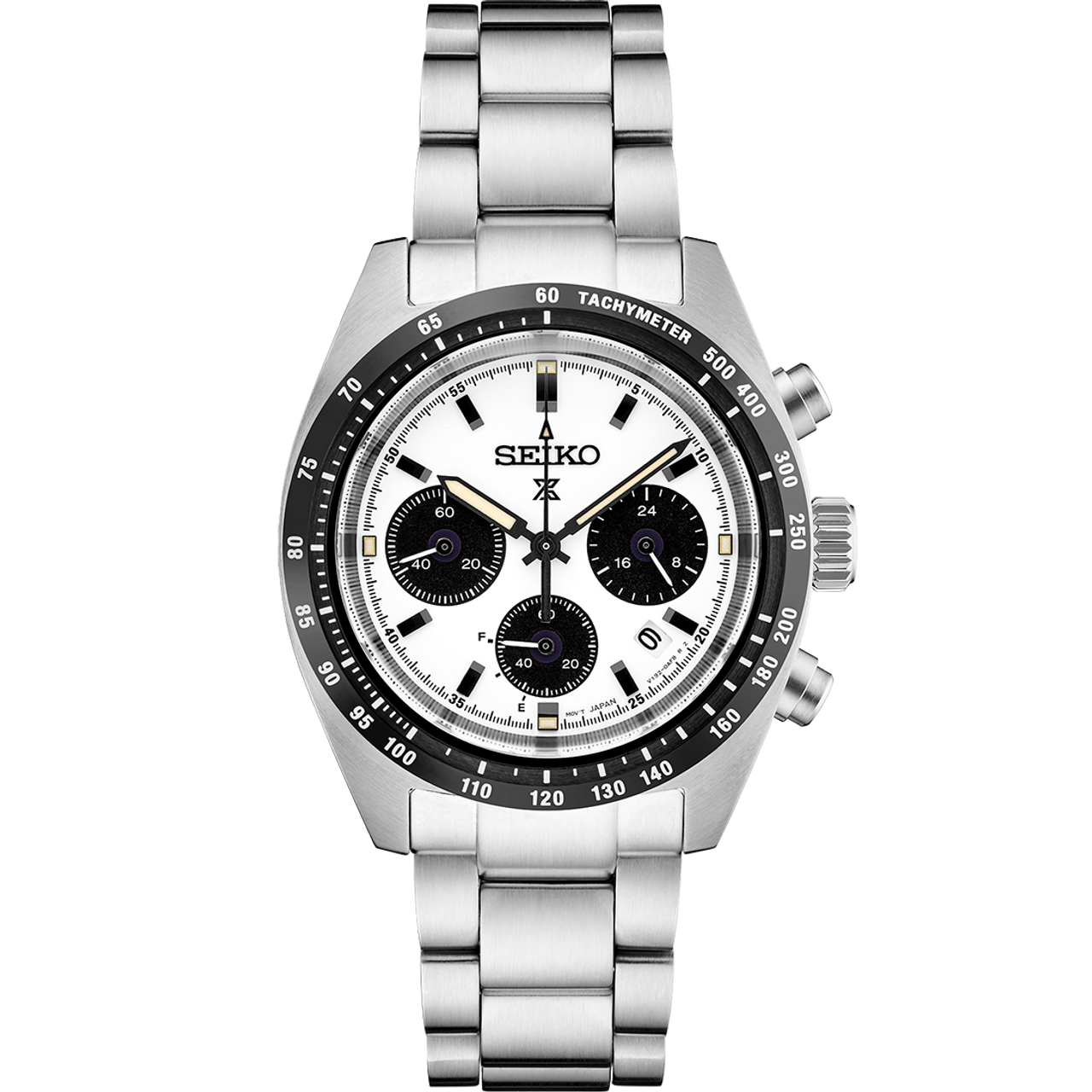 Seiko Prospex Speedtimer Solar Chronograph Panda Dial SSC813