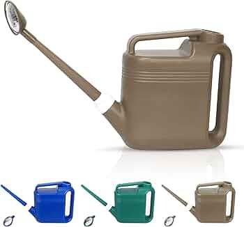 1.5 Gallon Watering Can for Outdoor & Indoor Plants, Large Garden Watering  Pot with Lightweight and 5.5L Capacity, Plastic Watering Can with Long  Spout and Metal Removable Sprinkler Head, Grey : Patio, Lawn & Garden -  Amazon.com