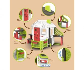 Smoby Neo Jura Lodge 7600810500 - Playhouses - Outdoor toys - Categories -  www.smoby.com
