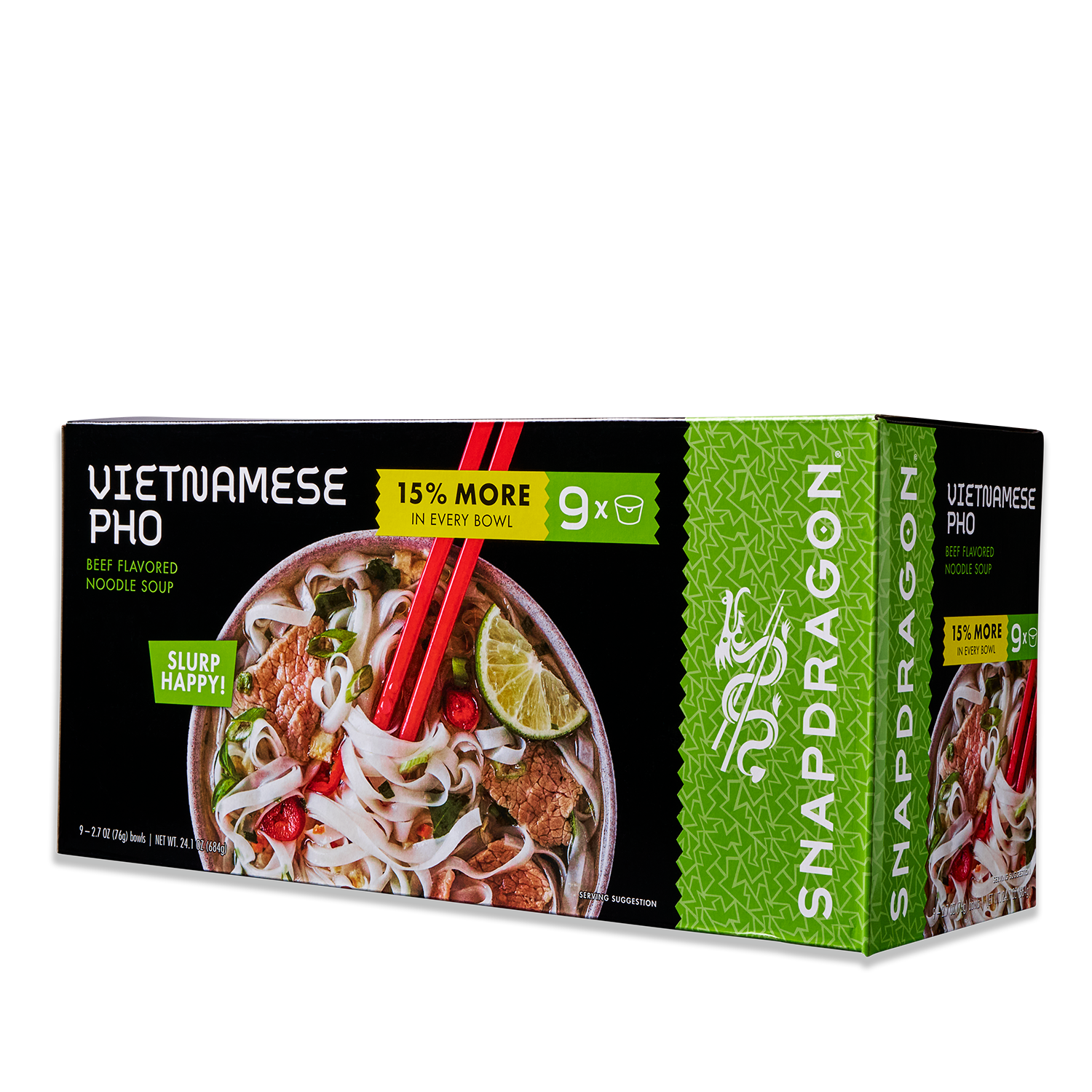 Vietnamese Pho Bowls (9-Pack) | Snapdragon Foods