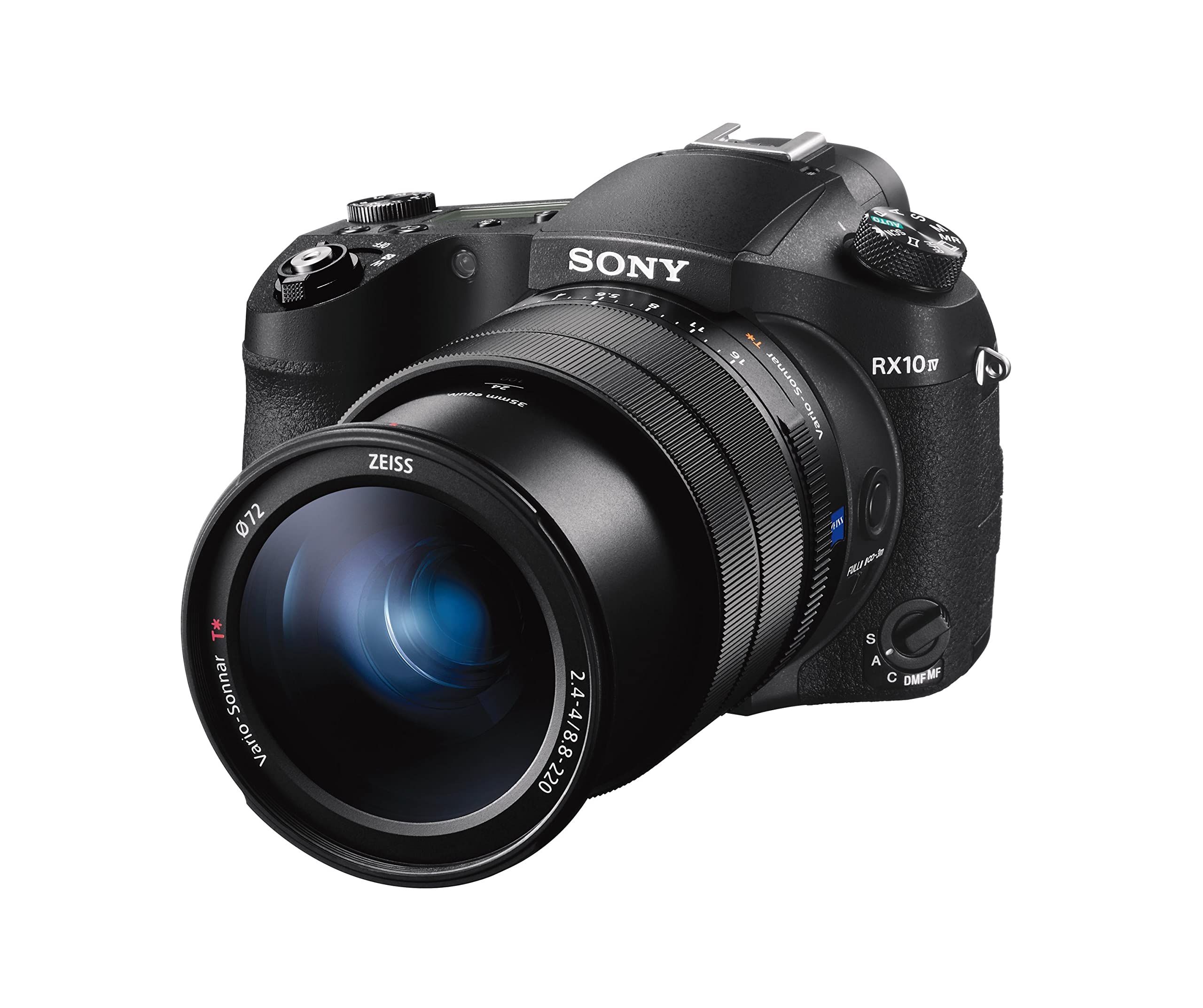 Amazon.com : Sony Cyber‑Shot RX10 IV with 0.03 Second Auto-Focus & 25x Optical Zoom (DSC-RX10M4), Black, 2.32 : Electronics