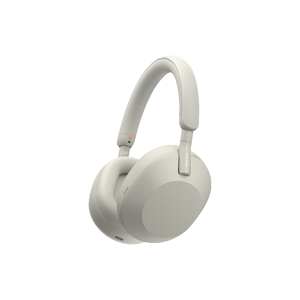 WH-1000XM5 Wireless Noise Cancelling Headphones (Silver) - product cutout
