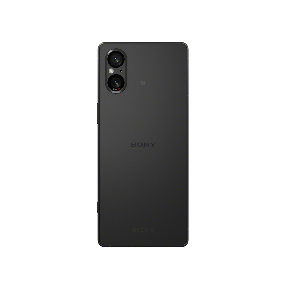 Xperia 5 V back (black) official press image (PNG)