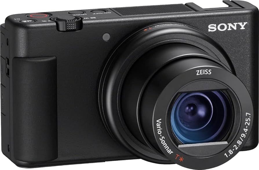 Amazon.com : Sony ZV-1 Digital Camera for Content Creators, Vlogging and  YouTube with Flip Screen, Built-in Microphone, 4K HDR Video, Touchscreen  Display, Live Video Streaming, Webcam : Electronics