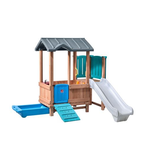 Woodland Adventure Playhouse & Slide